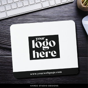 Custom Simple Your Logo Here Mouse Pad