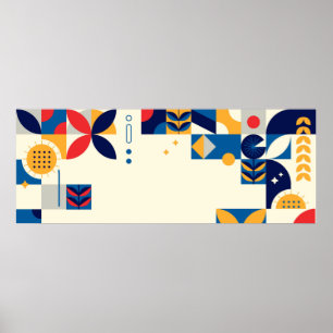 Custom Size Bauhaus Art Poster 6