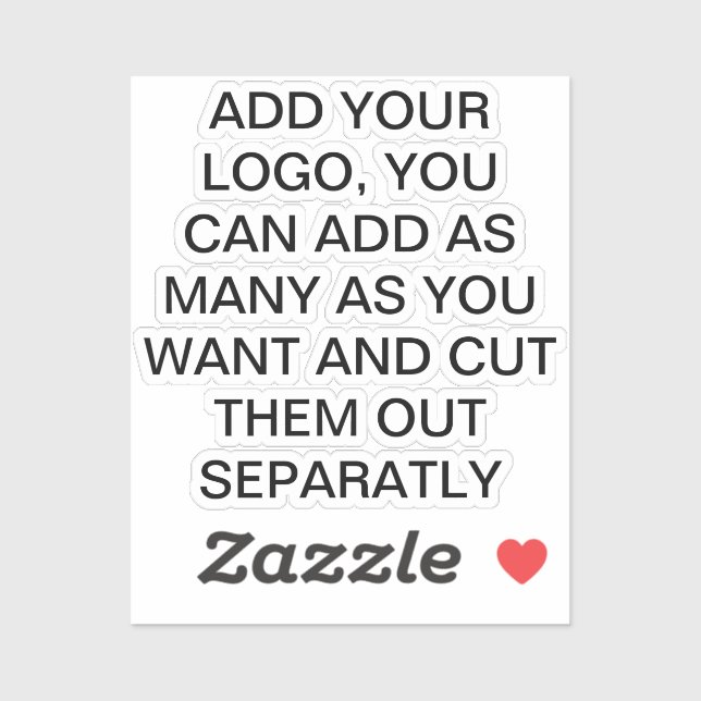 CUSTOM SIZE SKINNY LABELS (Sheet)