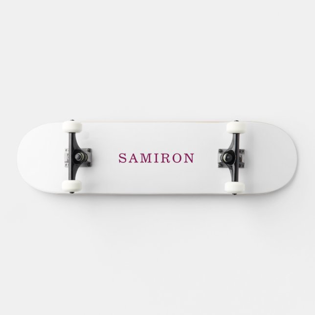 Custom  skateboard (Horz)