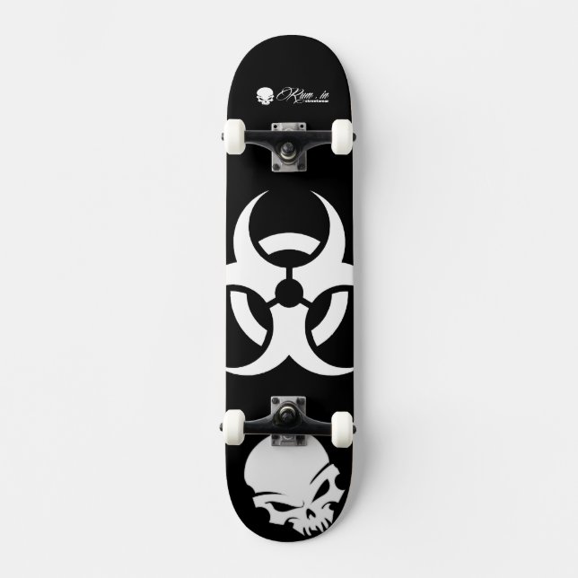 Custom Skateboard Deck - "Infectant" (Front)