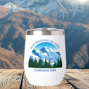 Custom Ski Lodge Cabin Winter Mountains