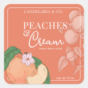 Custom Skincare Lotion Label Packaging Sticker