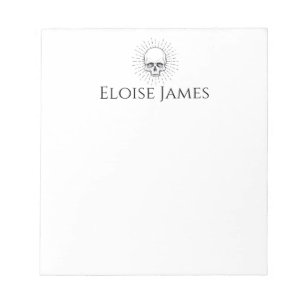 Custom Skull  Notepad