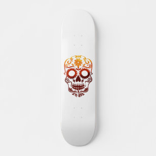 Custom Skull Skateboard
