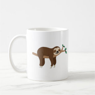 Custom Sloth Memes funny Sloth Jokes Coffee Mug
