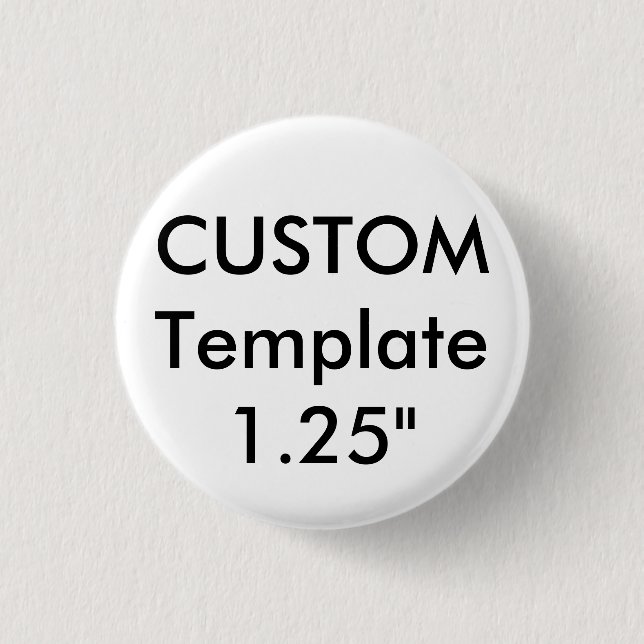 Custom Small 1.25" Round Button Pin (Front)