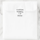 Custom Small 1.5" Round Sticker