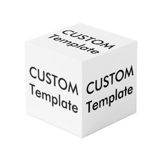Custom Small 4" x 4" Photo Cube