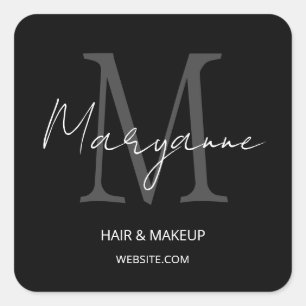 Custom Small Business Supplies Square Sticker