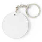 Custom soap bubbles keychain