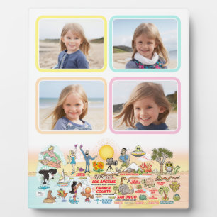 Custom SoCal 8x10 - 4 Up  Plaque
