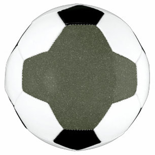 Custom Soccer Ball in Moss Green Noise