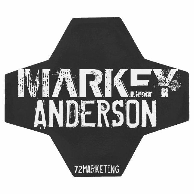 Custom Soccer Ball with Name by 72marketing (Flat)