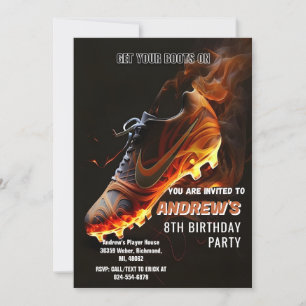 Custom Soccer birthday Invitation
