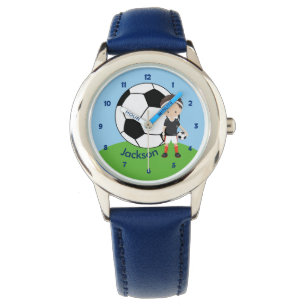 Custom Soccer Boy Watch