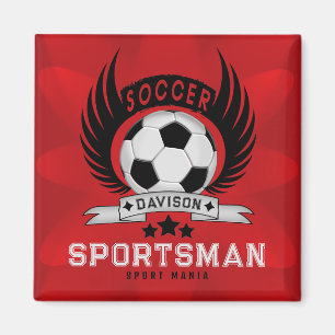 Custom Soccer Gifts Magnet