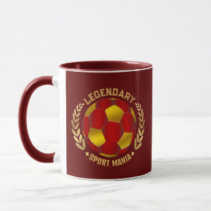 Custom  Soccer  Logo For Men Mug