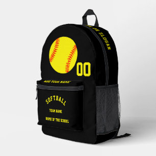 Custom Softball Backpack - Design Your Own