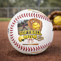 Custom Softball Mum Photo Collage