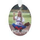 Custom Softball Player Photo Name Team Number
