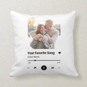 Custom Song Favourite Song One Photo Coffee Mug Cushion