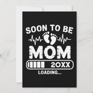 Custom Soon To Be Mom Pregnancy Baby Announcement
