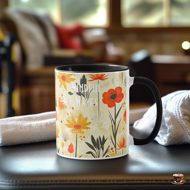 Custom Spa Business Mug - Nature Inspired design (Creator Uploaded)