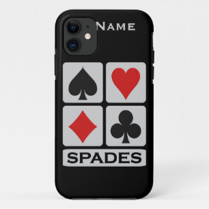 Custom Spades Player iPhone 5 Case-Mate 11 Case
