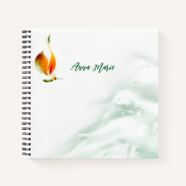 Custom spiral notebook  (Front)