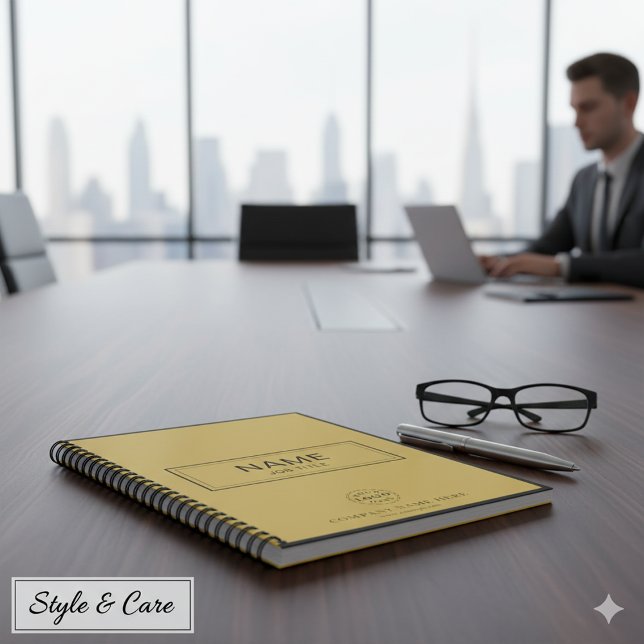 Custom Spiral Notebook with Name & Business Logo (Custom Spiral Notebook with Name & Business Logo)