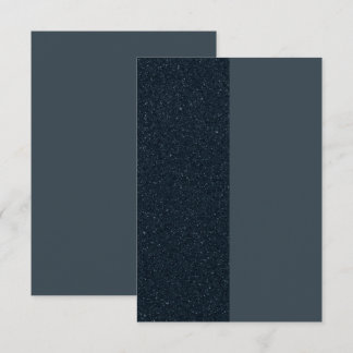 Custom Split Charcoal RSVP – Modern Contrast Card