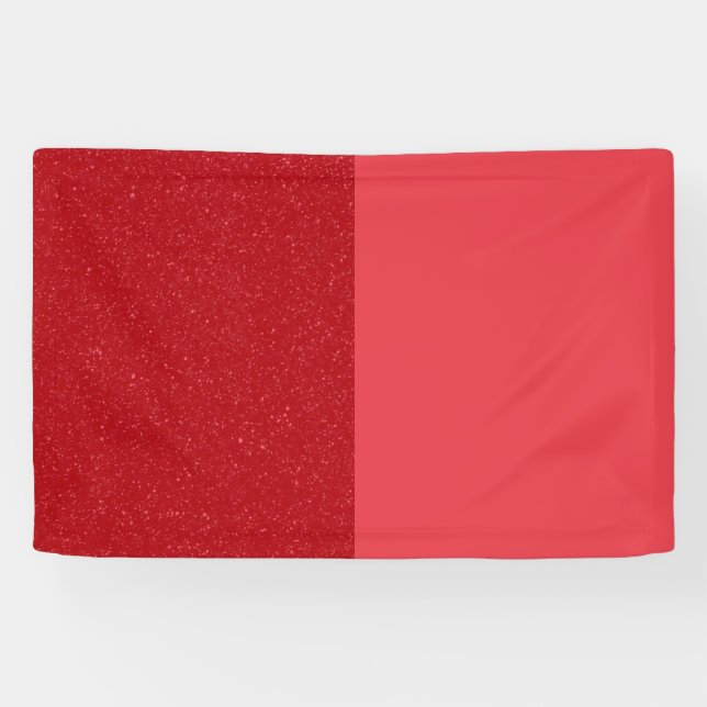 Custom Split Tomato Red Promo Event Banner (Horizontal)