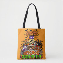 Custom Spooky Mode Halloween Retro Dogs Reversible