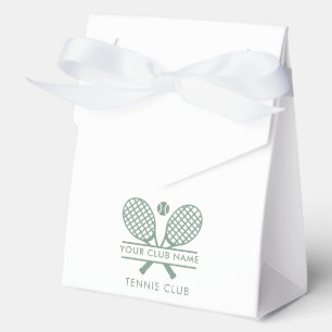 Custom Sport Club Name Tennis Team Favour Box