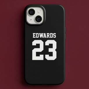 Custom Sports Numbered With Name Case-Mate iPhone 14 Case