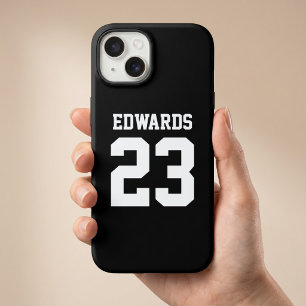 Custom Sports Numbered With Name Case-Mate iPhone 14 Case