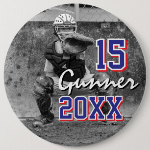 Custom Sports Photo 6 Cm Round Badge