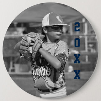 Custom Sports Photo 6 Cm Round Badge