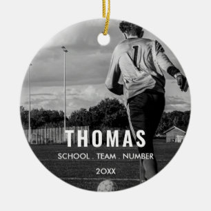 Custom Sports Photo Ornament