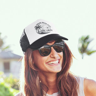 Custom Spring Break Girls Trip Cute Beach Fun Trucker Hat