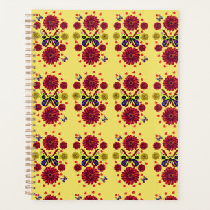 Custom Spring Butterfly Floral Gift  Planner