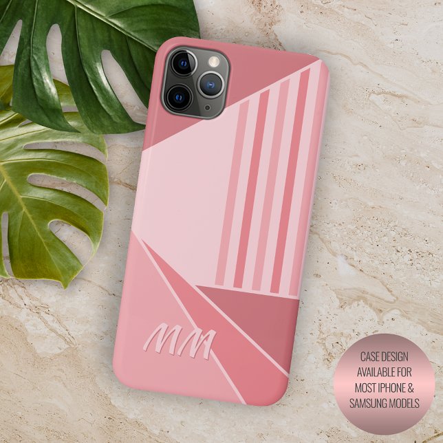 Custom Spring Peach Pink Light Blush Mod Art Case-Mate iPhone Case (Creator Uploaded)