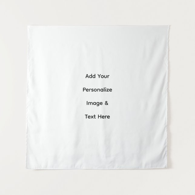 Custom | Square 57" x 57" Tapestry (Front)