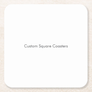 Custom Square Coasters