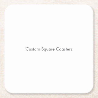 Custom Square Coasters