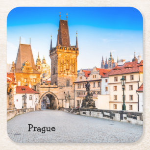 Custom Square Coasters Prague
