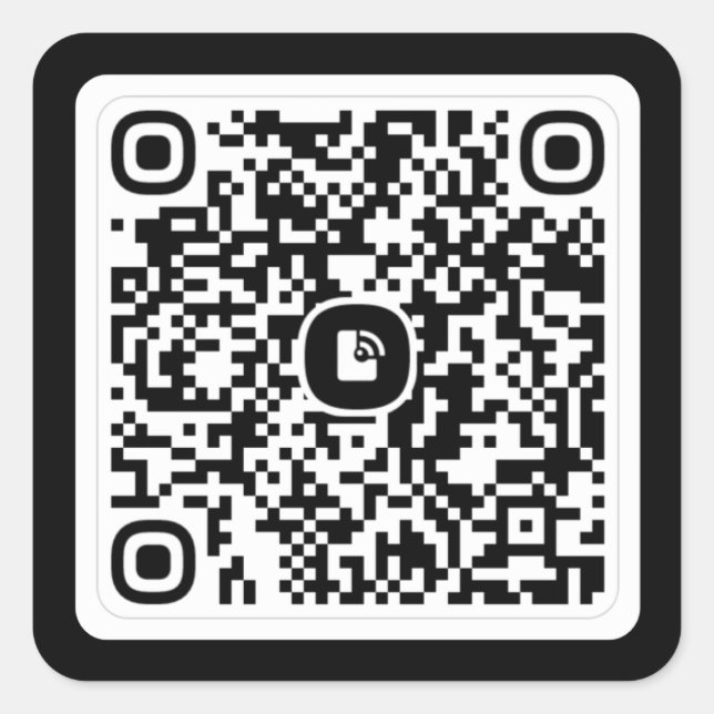 Custom  square sticker (Front)