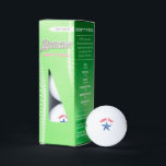 Custom Srixon Soft Feel golf ball with your name<br><div class="desc">Custom Srixon Soft Feel golf ball with your name. Personalised golf ball set gift for men and women. Cool sports gift for Birthday or Christmas. Add your own quote or monogram letters. Also available on other high quality golfing brands. Nautical star symbol or custom graphic. Surprise presents for golfer, golf...</div>