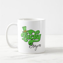 custom St. Patrick’s Day Mug – Irish Coffee Cup